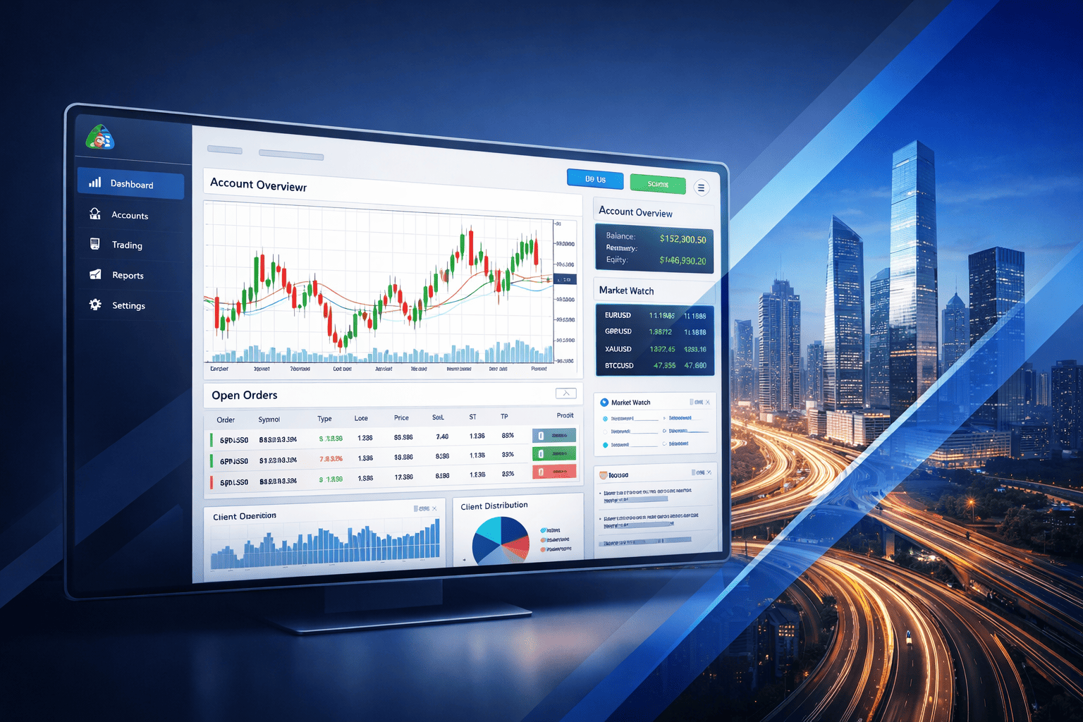 MT5白标搭建示意图